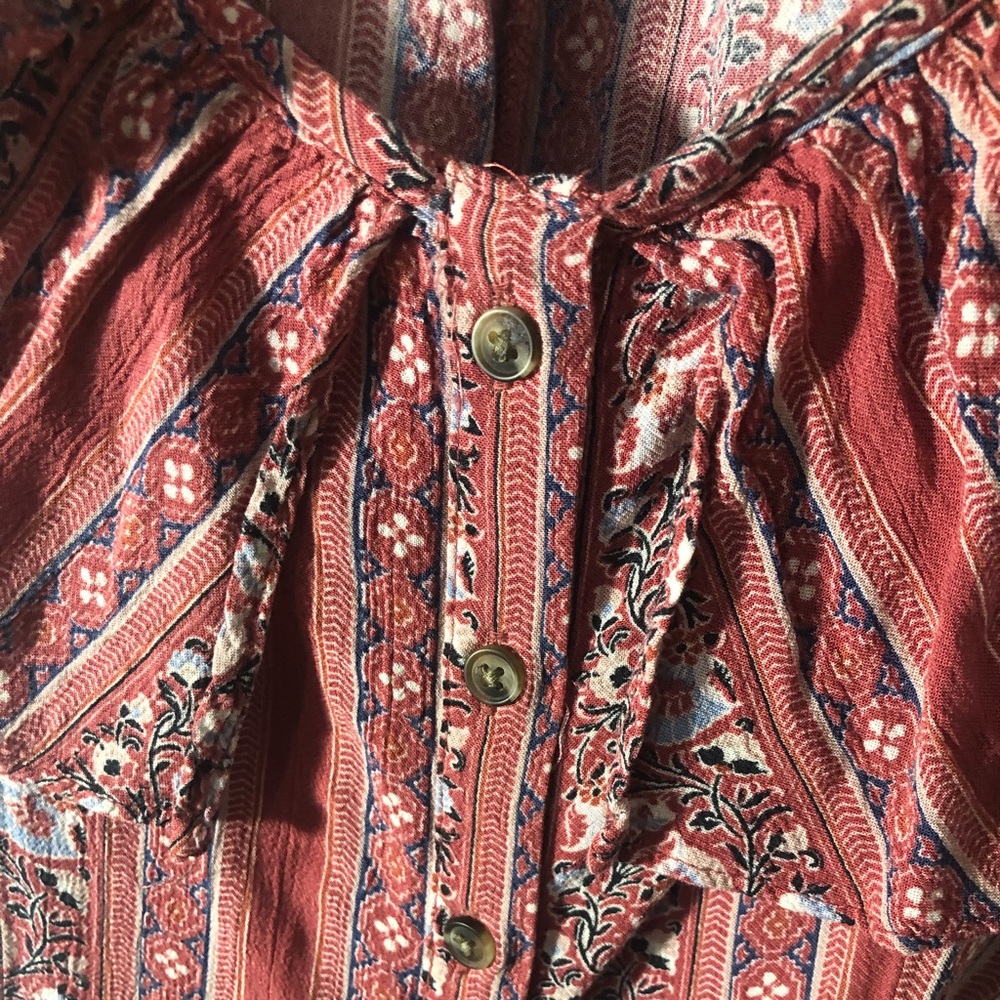 American Eagle off the shoulder swing dress